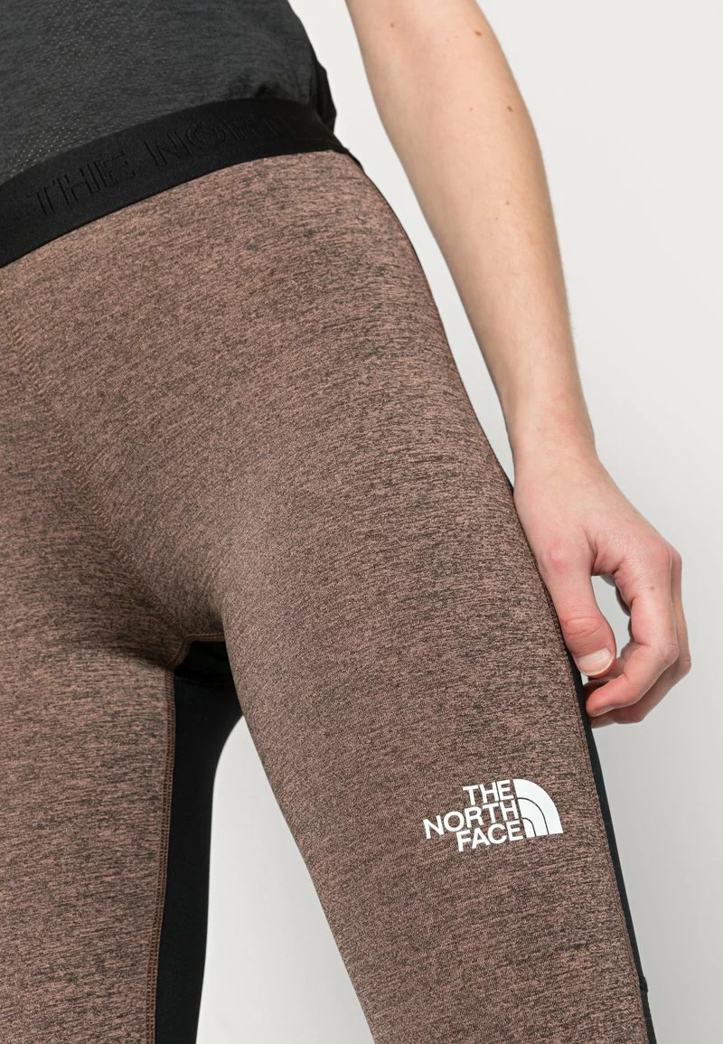 The North Face TIGHT - Leggings - Hosen - Rose Dawn Black Heather-tnf Black 5 The North Face TIGHT - Leggings - Hosen - Rose Dawn Black Heather-tnf Black - Image 5