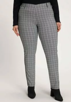 Ulla Popken Stoffhose - Olijfgroen