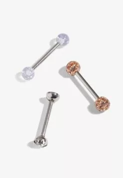 Lovisa FERIDO TONGUE 3-PACK - Sonstige Accessoires - Gold Coloured 11 Lovisa FERIDO TONGUE 3-PACK - Sonstige Accessoires - Gold Coloured -Hosen Elegante Boutique 013b9427a6de4cce9fd52172a3d11860