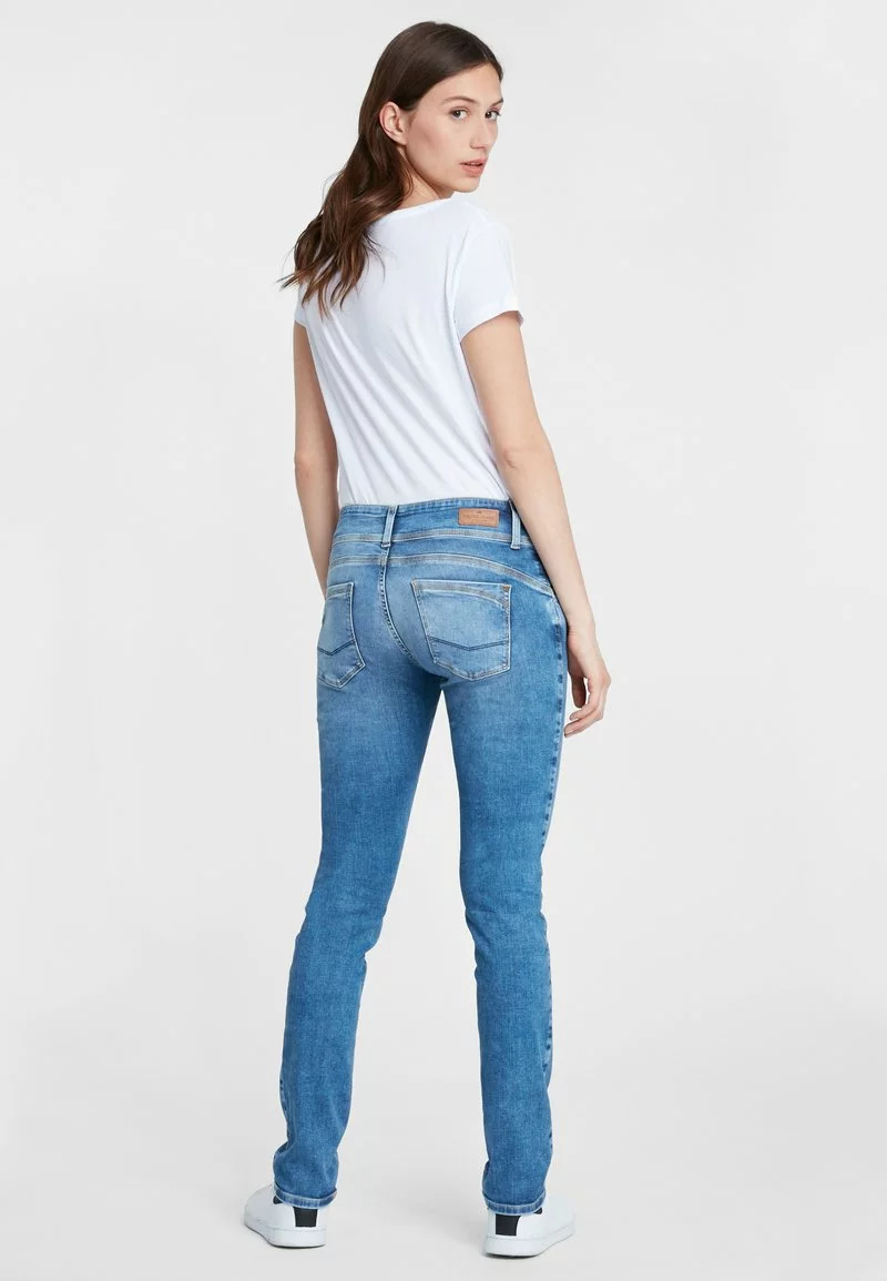 Cross Jeans LOIE - Jeans Straight Leg - Mid-blue 3 Cross Jeans LOIE - Jeans Straight Leg - Mid-blue - Image 3