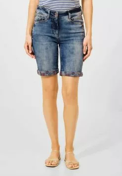 Cecil Jeans Shorts - Blau