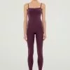 Wolford SHINY - Jumpsuit - Mineral Red Pink