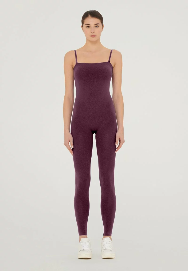 Wolford SHINY - Jumpsuit - Mineral Red Pink 1 Wolford SHINY - Jumpsuit - Mineral Red Pink