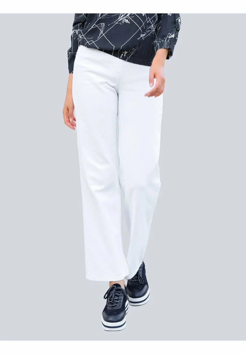Alba Moda Jeans Bootcut - Off/white 1 Alba Moda Jeans Bootcut - Off/white