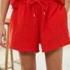 Next CRINKLE STANDARD - Shorts - Red