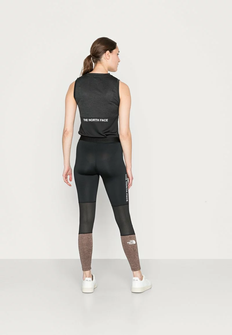 The North Face TIGHT - Leggings - Hosen - Rose Dawn Black Heather-tnf Black 3 The North Face TIGHT - Leggings - Hosen - Rose Dawn Black Heather-tnf Black - Image 3