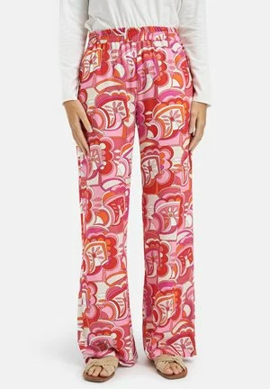 Milano Italy Stoffhose - Pink Print 6 Milano Italy Stoffhose - Pink Print - Image 6