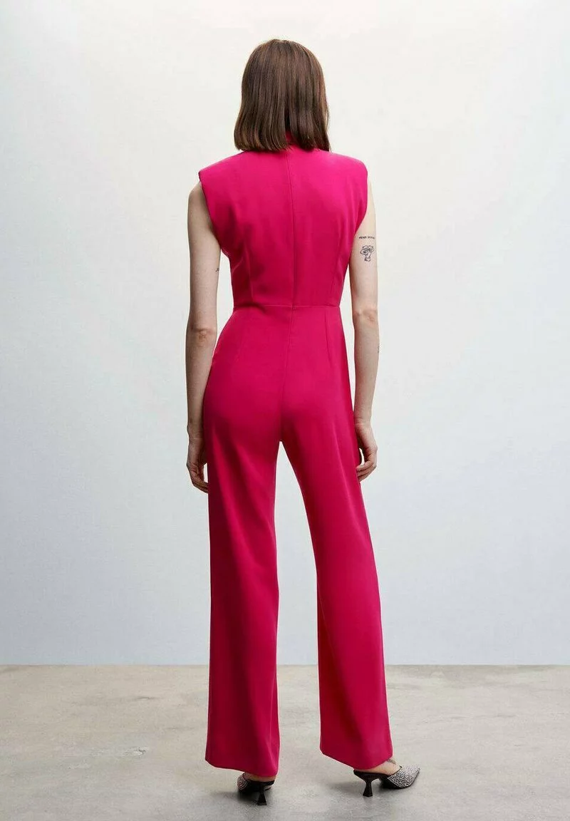 Mango DELFINA - Jumpsuit - Fuchsia 3 Mango DELFINA - Jumpsuit - Fuchsia - Image 3
