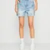 Tommy Jeans TOMMY X SMILEY® CLAIRE CRITTER - Jeans Shorts - Denim Medium