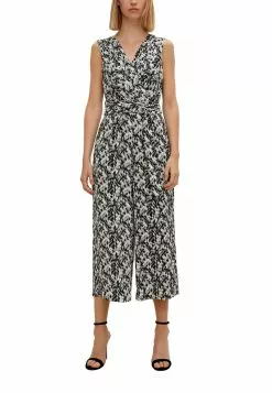 Comma OVERALL - Jumpsuit - Schwarz -Hosen Elegante Boutique 0c1d523b45c2480988794690d6b942a8