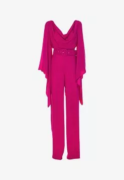 LUISA SPAGNOLI POMERANI - Jumpsuit - Fucsia 10 LUISA SPAGNOLI POMERANI - Jumpsuit - Fucsia -Hosen Elegante Boutique 0f1c23915d2847859b50fa641de113c3