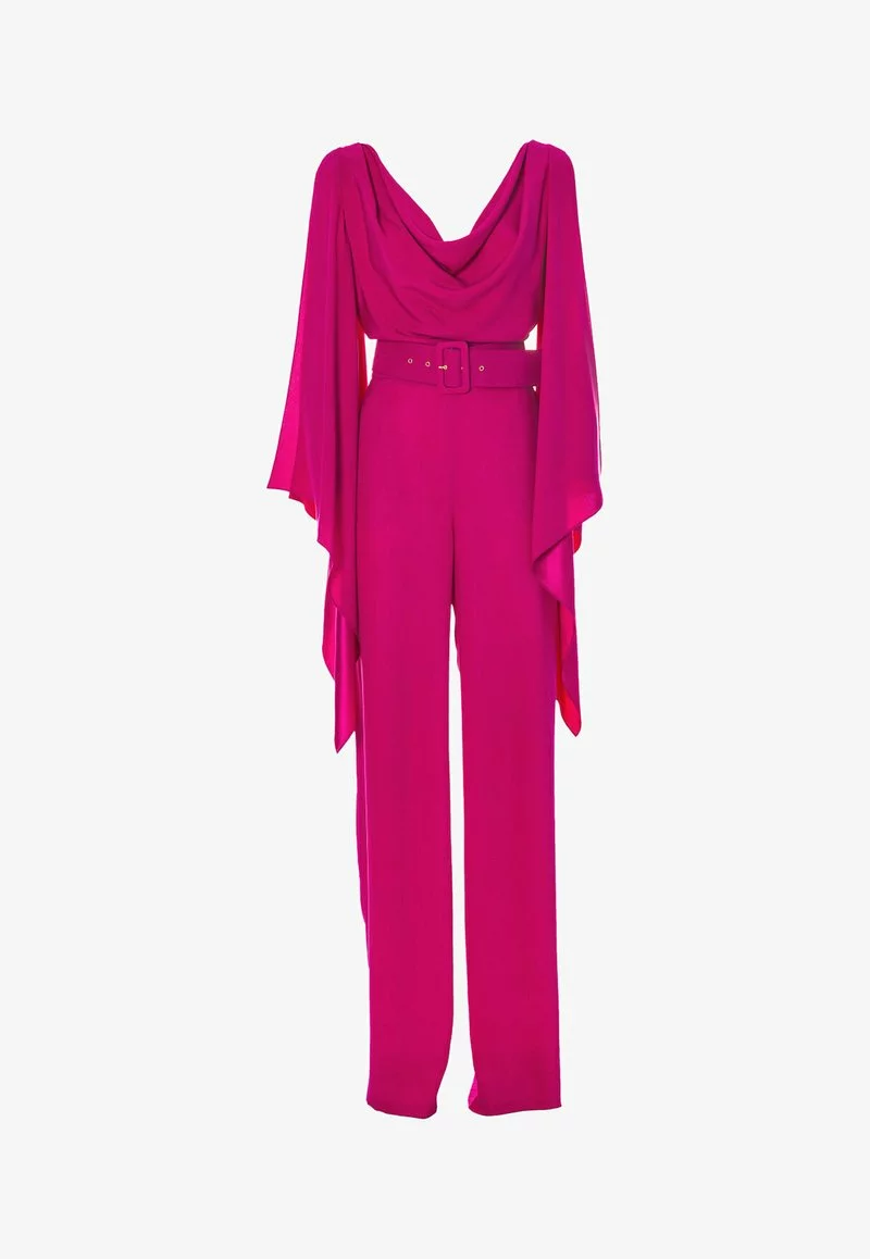 LUISA SPAGNOLI POMERANI - Jumpsuit - Fucsia 5 LUISA SPAGNOLI POMERANI - Jumpsuit - Fucsia - Image 5