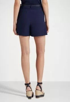 Lauren Ralph Lauren Petite VADIENNE PLEATED - Shorts - Refined Navy -Hosen Elegante Boutique 0f8427da10c648009a62e1f414a7f24a