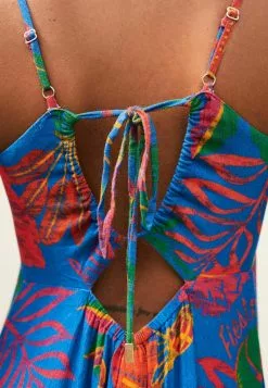 Next STRAPPY SLEEVELESS WIDE LEG STANDARD - Jumpsuit - Multi Coloured Large Scale Floral Print -Hosen Elegante Boutique 0f86effc5f2f4370bca9e9ddcb0dd7d0 1