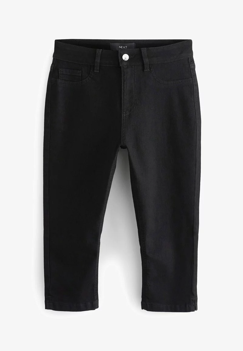 Next PEDAL PUSHER CROPPED - Jeans Shorts - Black 3 Next PEDAL PUSHER CROPPED - Jeans Shorts - Black - Image 3