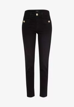 MORE&MORE Jeans Slim Fit - Black Denim