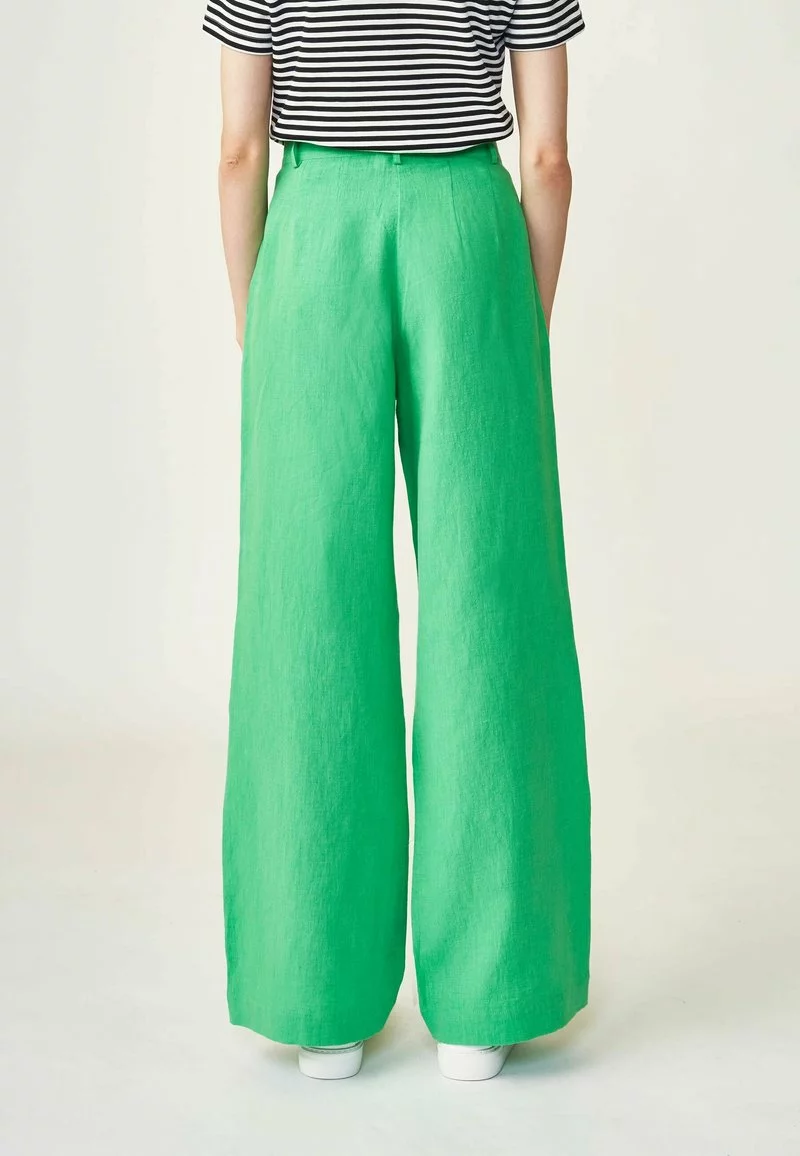 Lana Organic MEDINA - Stoffhose - Island Green 2 Lana Organic MEDINA - Stoffhose - Island Green - Image 2