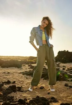 ONLY ONLKENYA LIFE UTILITY OTW - Cargohose - Aloe