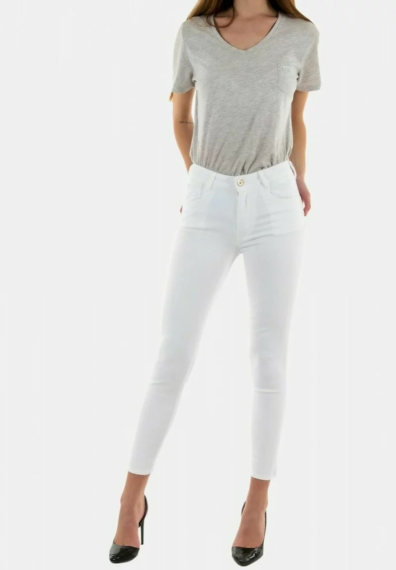 LE TEMPS DES CERISES Jeans Skinny Fit - Blanc 1 LE TEMPS DES CERISES Jeans Skinny Fit - Blanc
