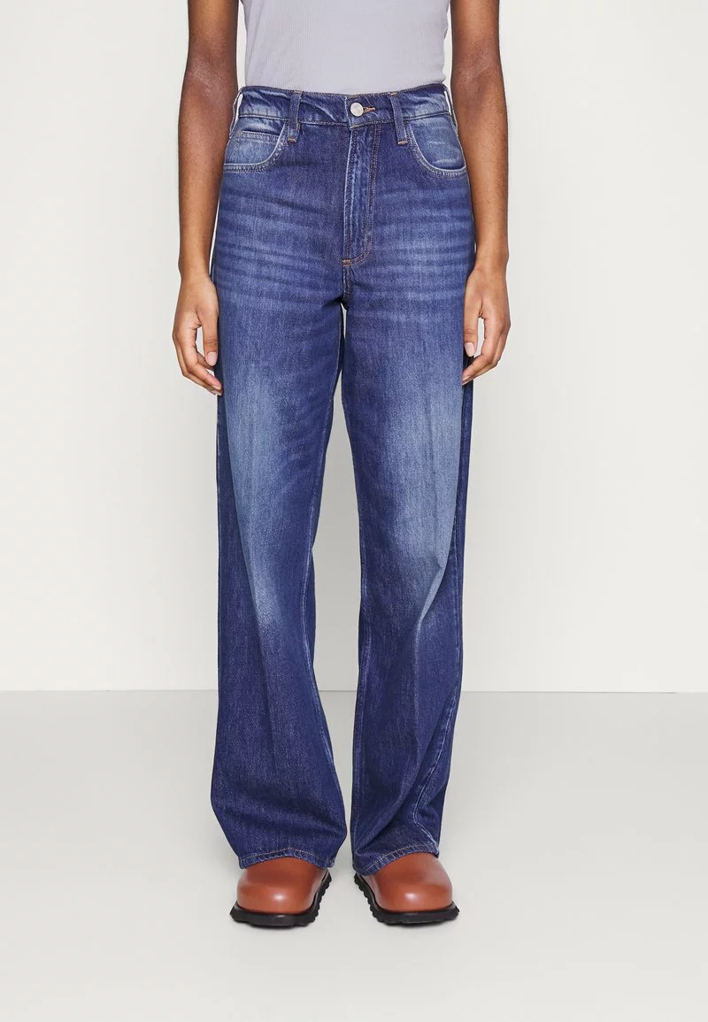 FRAME LE HIGH TIGHT WIDE LEG - Jeans Bootcut - Foxgrove 1 FRAME LE HIGH TIGHT WIDE LEG - Jeans Bootcut - Foxgrove