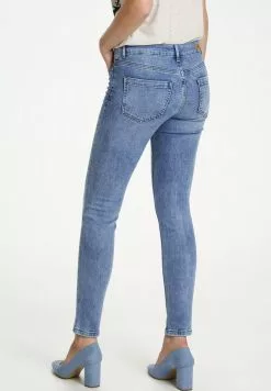 Saint Tropez MOLLYSZ - Jeans Slim Fit - Light Blue Denim -Hosen Elegante Boutique 18adac0476ec41acbb4ea1a1ed8a116b