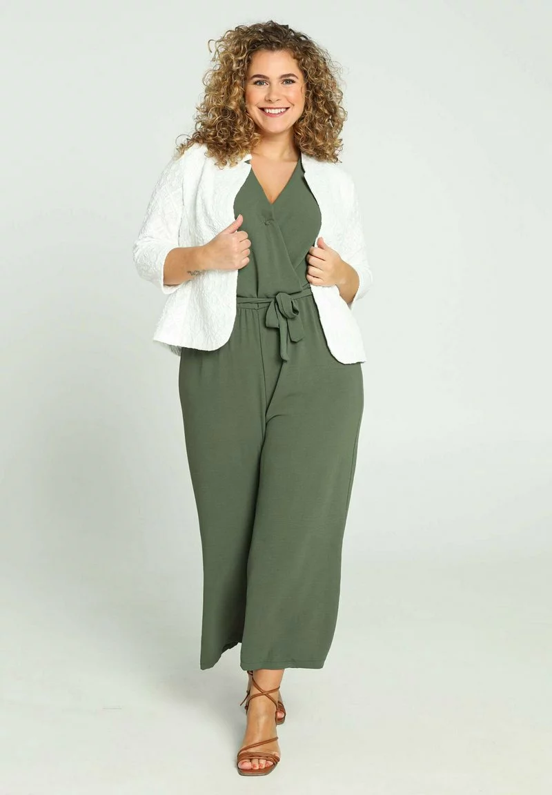 PAPRIKA CACHE COEUR KIMONO - Jumpsuit - Khaki 4 PAPRIKA CACHE COEUR KIMONO - Jumpsuit - Khaki - Image 4