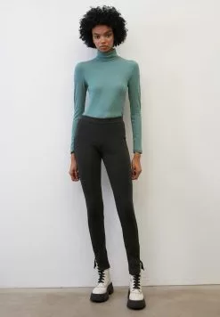 Marc O'Polo MIT HOHEM ANTEIL - Leggings - Hosen - Black