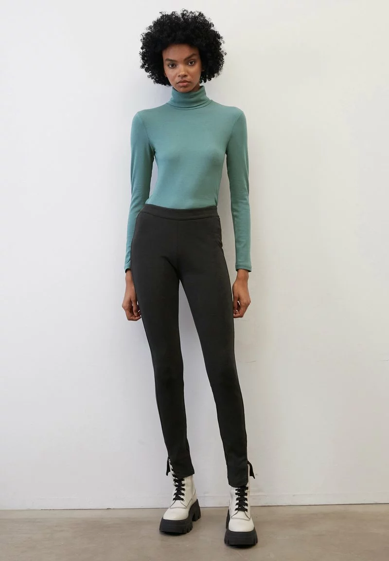 Marc O'Polo MIT HOHEM ANTEIL - Leggings - Hosen - Black 1 Marc O'Polo MIT HOHEM ANTEIL - Leggings - Hosen - Black