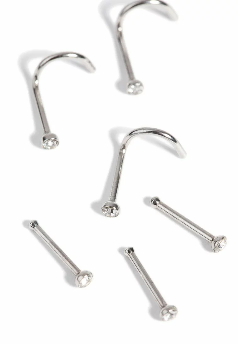 Lovisa 6 PACK - Sonstige Accessoires - Silver Coloured 3 Lovisa 6 PACK - Sonstige Accessoires - Silver Coloured - Image 3