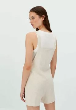 Stradivarius RUSTIKALE - Latzhose - Stone 8 Stradivarius RUSTIKALE - Latzhose - Stone -Hosen Elegante Boutique 25ce713c5c9d49b6b1f50cb8c32adeab