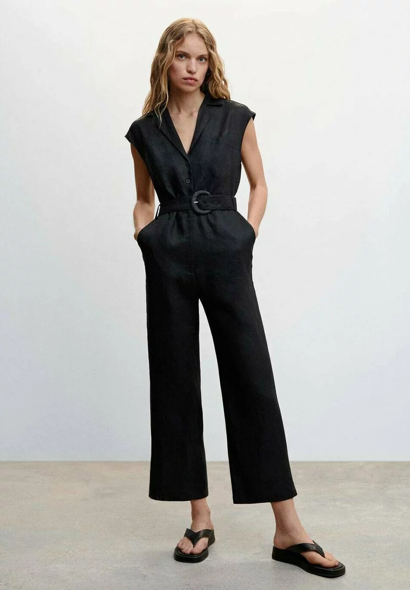 Mango QUITO - Jumpsuit - Black 3 Mango QUITO - Jumpsuit - Black - Image 3