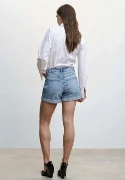 Mango MOM80 - Jeans Shorts - Mellemblå -Hosen Elegante Boutique 2cec5740a8924353be6375b323824a20