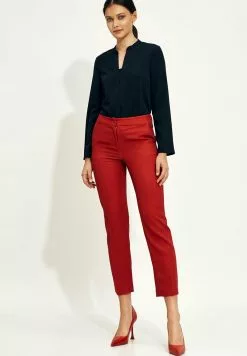 Nife Stoffhose - Czerwony