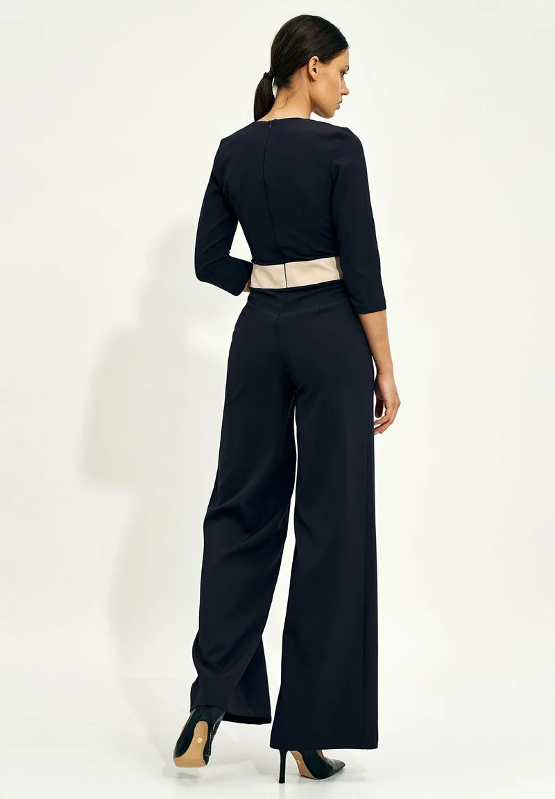 Nife Jumpsuit - Granatowy 3 Nife Jumpsuit - Granatowy - Image 3