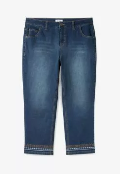 Sheego Jeans Slim Fit - Dark Blue Denim 11 Sheego Jeans Slim Fit - Dark Blue Denim -Hosen Elegante Boutique 2fd87d4abca54e06a9c050b9ca62a949