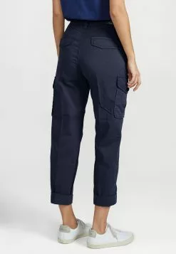 Mos Mosh MADISANE PAPER PANT - Cargohose - Navy 8 Mos Mosh MADISANE PAPER PANT - Cargohose - Navy -Hosen Elegante Boutique 332e1bb41a8d4ab8a8e57577c7211c45