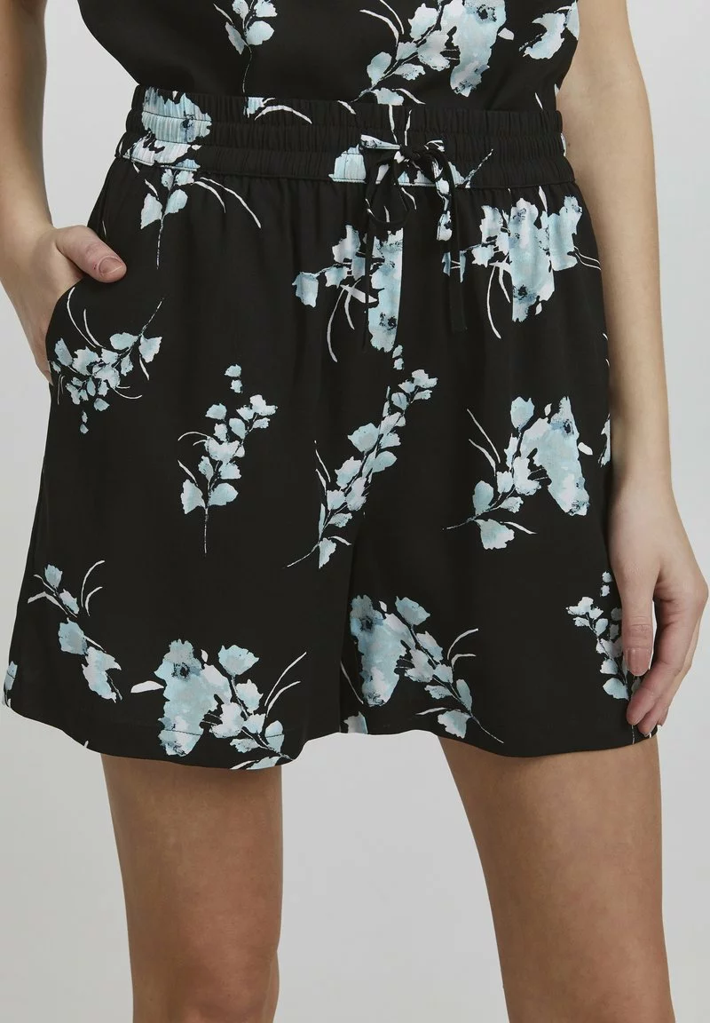 OXMO ELDIRD - Shorts - Black Mix 4 OXMO ELDIRD - Shorts - Black Mix - Image 4