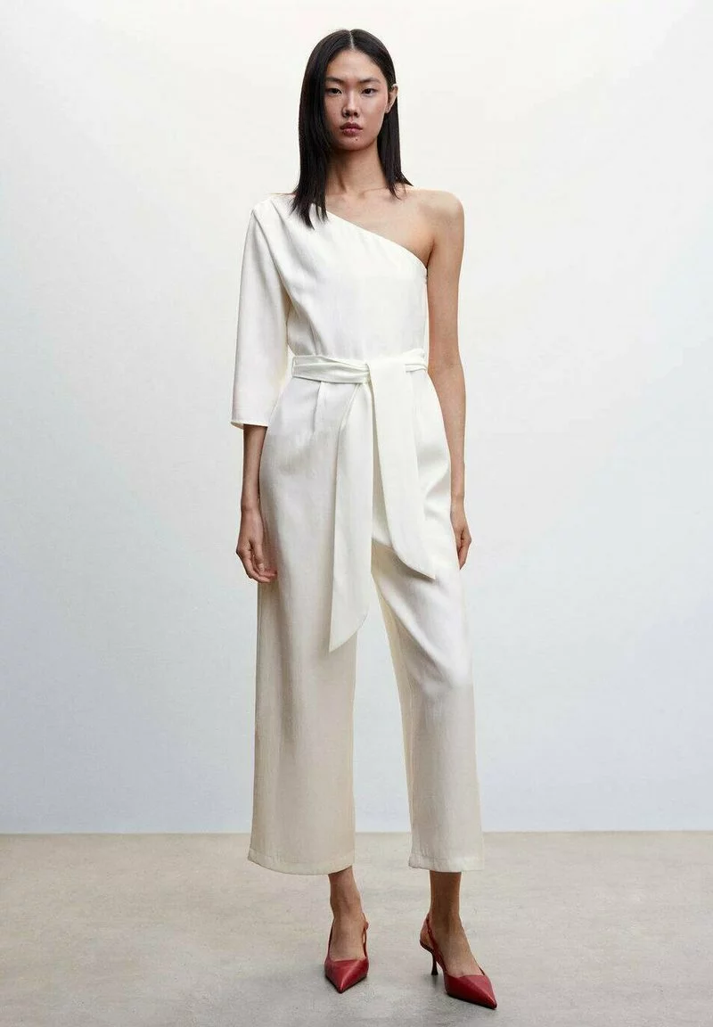 Mango MINERVA H - Jumpsuit - Weiß 2 Mango MINERVA H - Jumpsuit - Weiß - Image 2