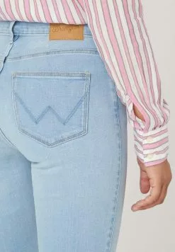 Wrangler Jeans Slim Fit - Blau 10 Wrangler Jeans Slim Fit - Blau -Hosen Elegante Boutique 346277a6015c409cbc75c9f814aaf112