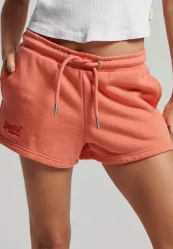 Superdry VINTAGE LOGO EMBROIDERED - Shorts - La Coral Marl