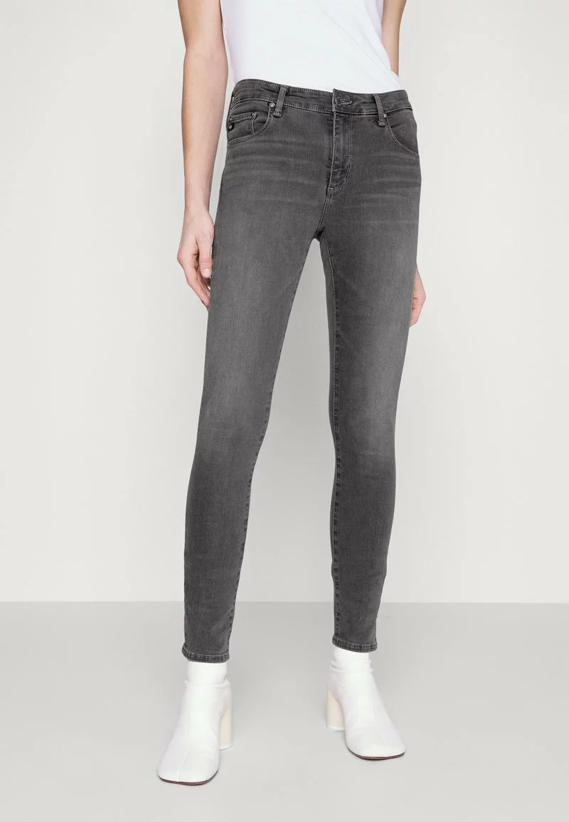 AG Jeans FARRAH ANKLE - Jeans Skinny Fit - Light Grey 1 AG Jeans FARRAH ANKLE - Jeans Skinny Fit - Light Grey