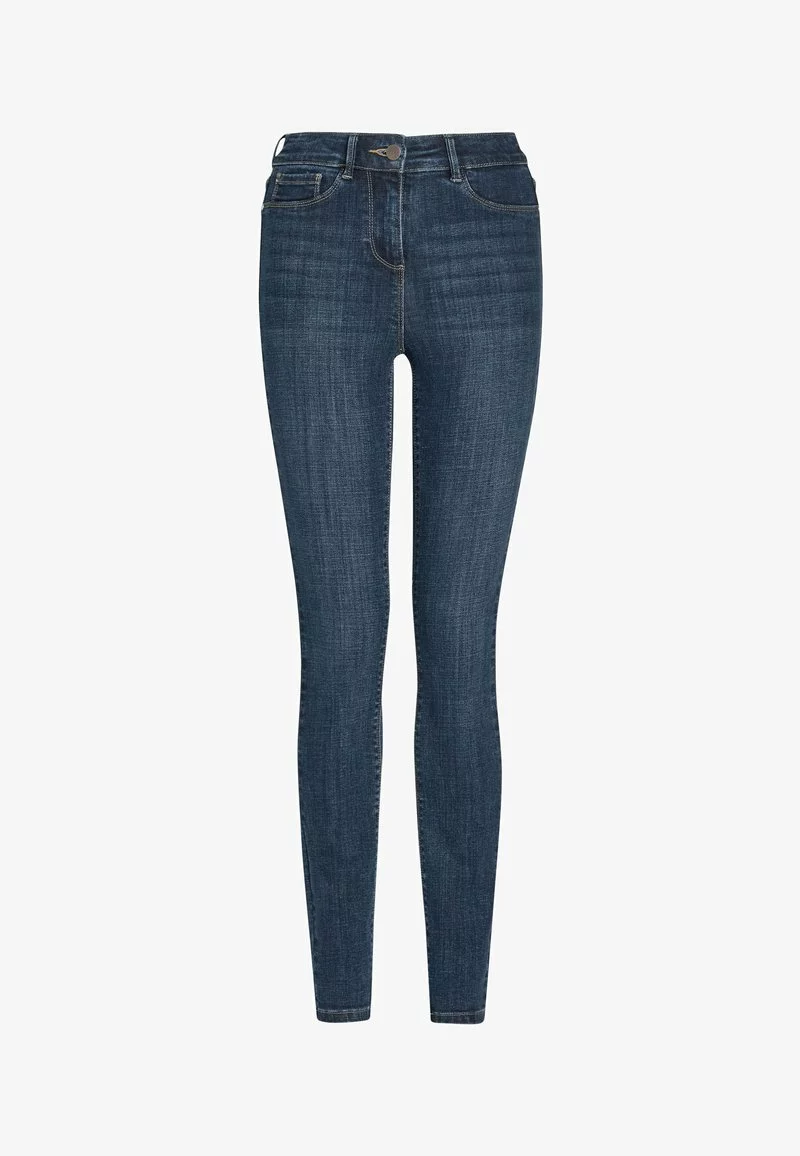 Next POWER STRETCH STANDARD - Jeans Skinny Fit - Dark Blue 1 Next POWER STRETCH STANDARD - Jeans Skinny Fit - Dark Blue