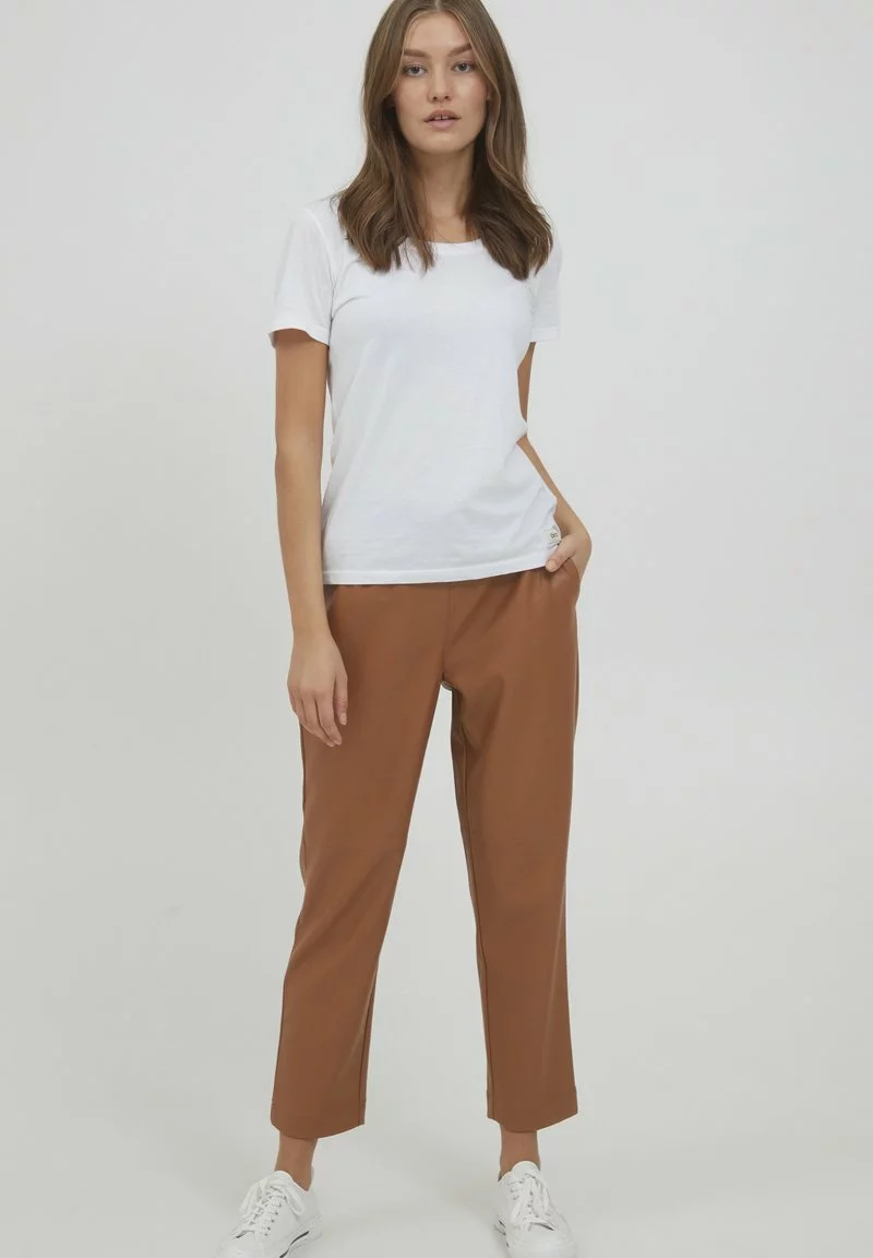OXMO PAULIA - Stoffhose - Toffee 2 OXMO PAULIA - Stoffhose - Toffee - Image 2