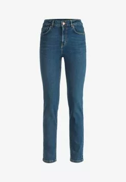 Hessnatur BETTERRECYCLING ORGANIC JEANS SLIM FIT - Jeans Slim Fit - Medium Blue -Hosen Elegante Boutique 37c226a20b8f4759b6dc9177ae6d87c9