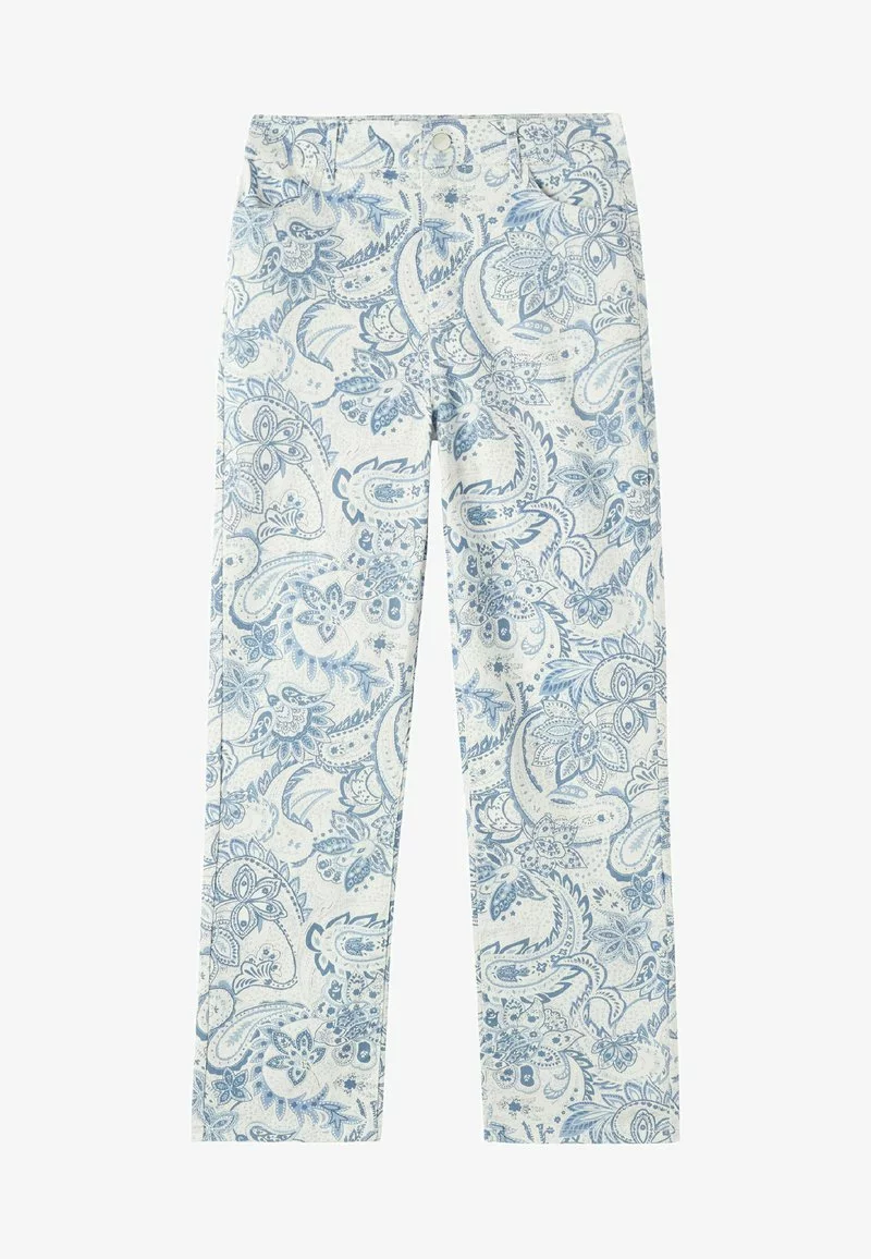 Calzedonia MIT HOHEM BUND IM CROPPED-SCHNITT - Jeans Straight Leg - Paisley Print 4 Calzedonia MIT HOHEM BUND IM CROPPED-SCHNITT - Jeans Straight Leg - Paisley Print - Image 4