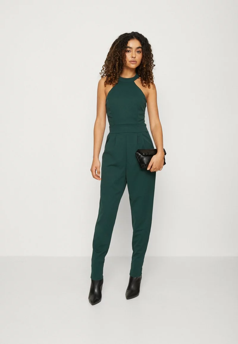 Wal G BRANDON - Jumpsuit - Forest Green 2 Wal G BRANDON - Jumpsuit - Forest Green - Image 2
