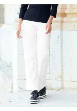 Alba Moda Jeans Bootcut - Off/white 8 Alba Moda Jeans Bootcut - Off/white -Hosen Elegante Boutique 38dc5be414ac4eeda474d6383b41f9ac