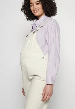 Cotton On Maternity MATERNITY UTILITY OVERALL - Jumpsuit - Stone Twill -Hosen Elegante Boutique 390166bf268a477eaf1932d9de157112