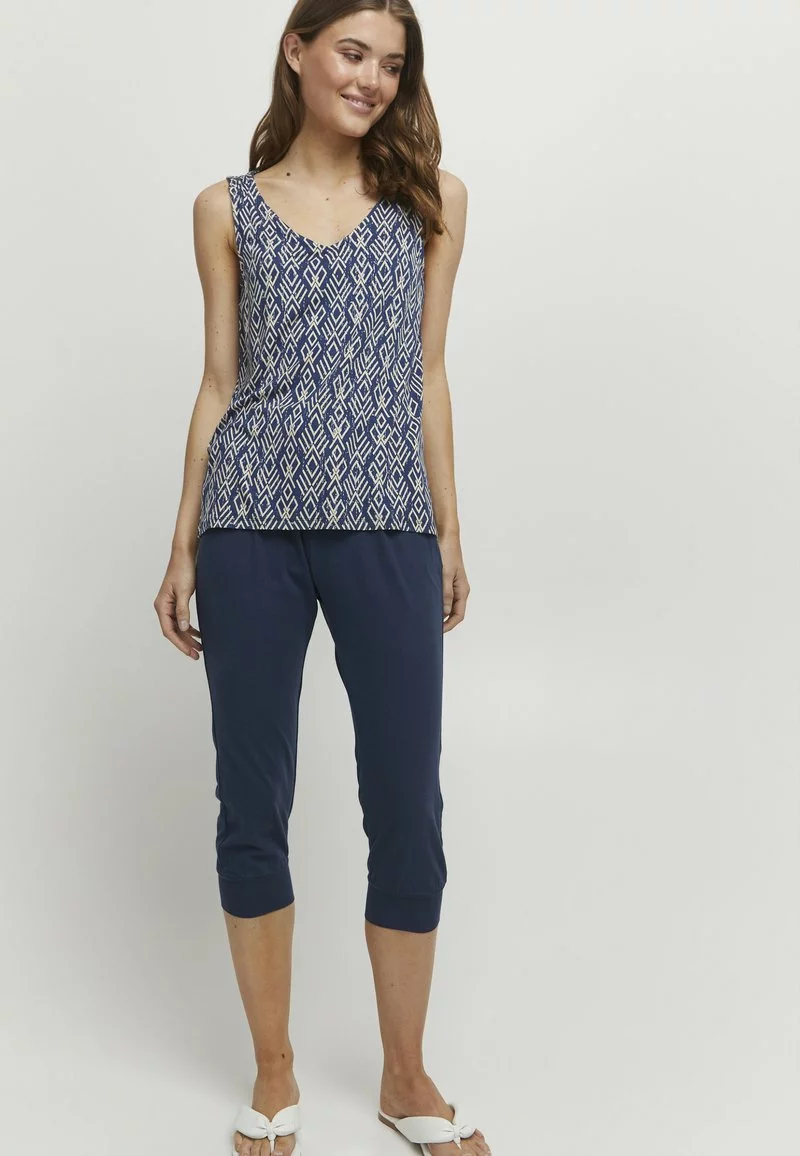 B.young BYPANDINA CAPRI - Jogginghose - Indigo Blue 2 B.young BYPANDINA CAPRI - Jogginghose - Indigo Blue - Image 2