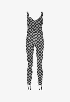 Steve Madden ANNIKA - Jumpsuit - Black White -Hosen Elegante Boutique 3bdcd521a05c4f9fa26ed7a29c961b41